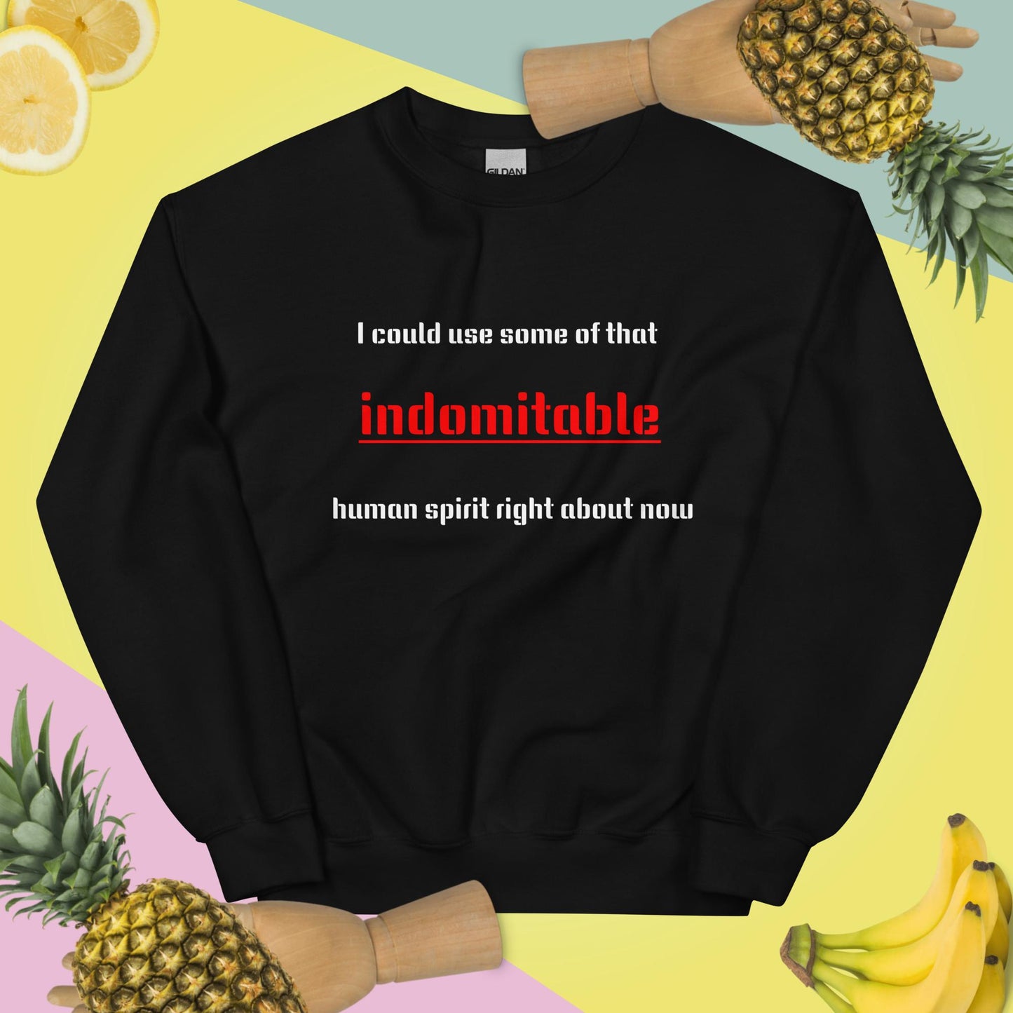 Indomitable Sweatshirt White