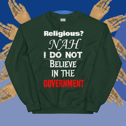 Not Religious Sweatshirt White