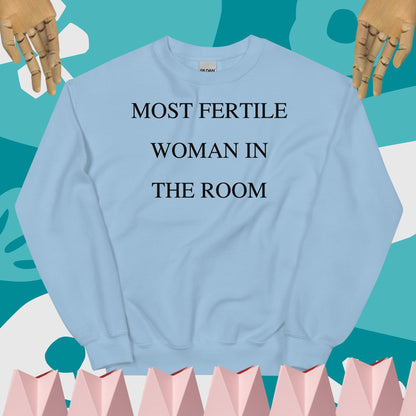 Fertile Woman Sweatshirt Black