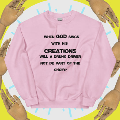 Gods Choir Sweatshirt Black