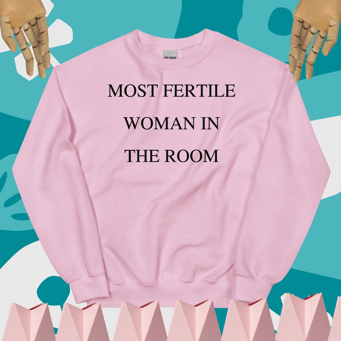 Fertile Woman Sweatshirt Black