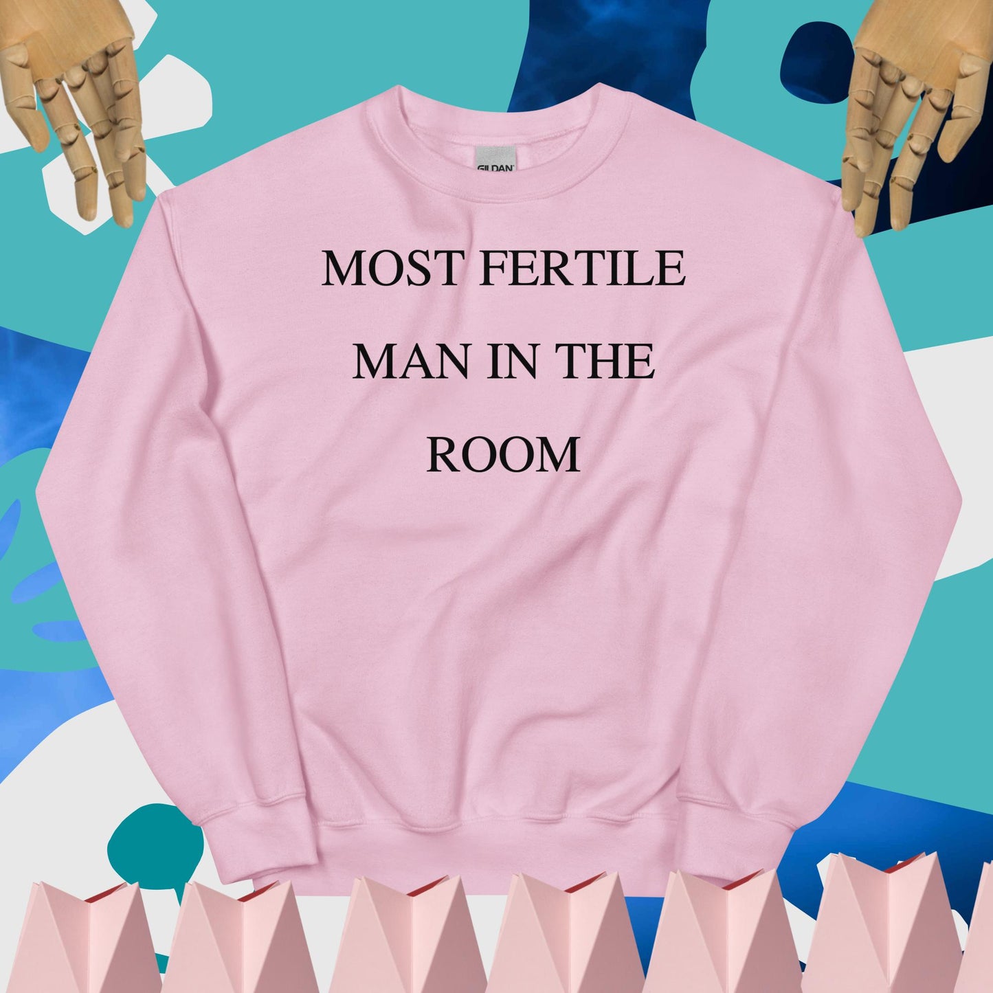 Fertile Man Sweatshirt Black