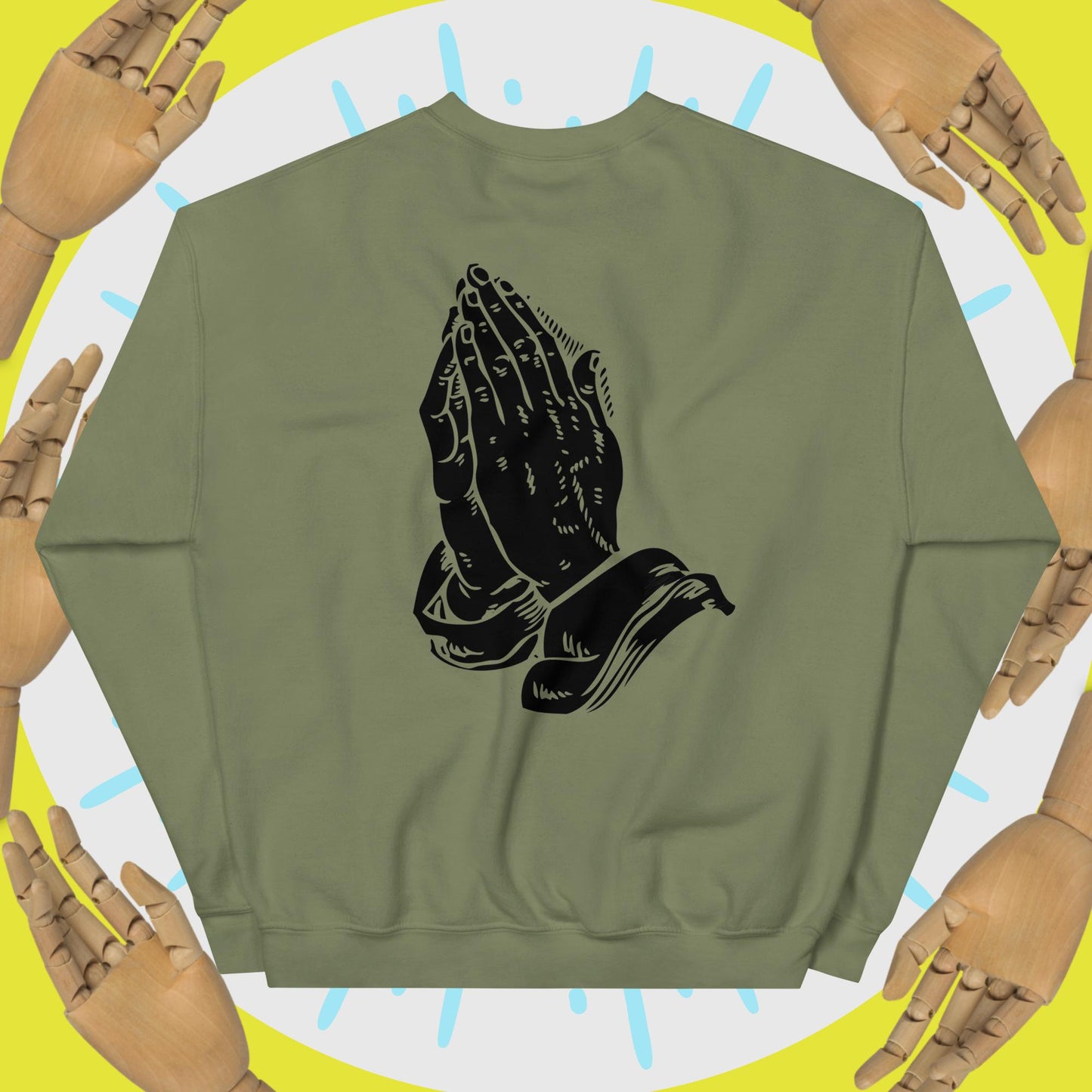 Gods Choir Sweatshirt Black