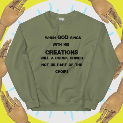 Gods Choir Sweatshirt Black