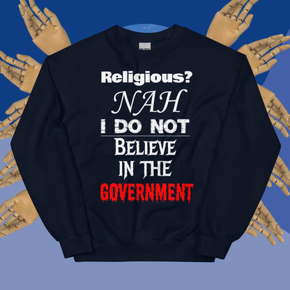 Not Religious Sweatshirt White