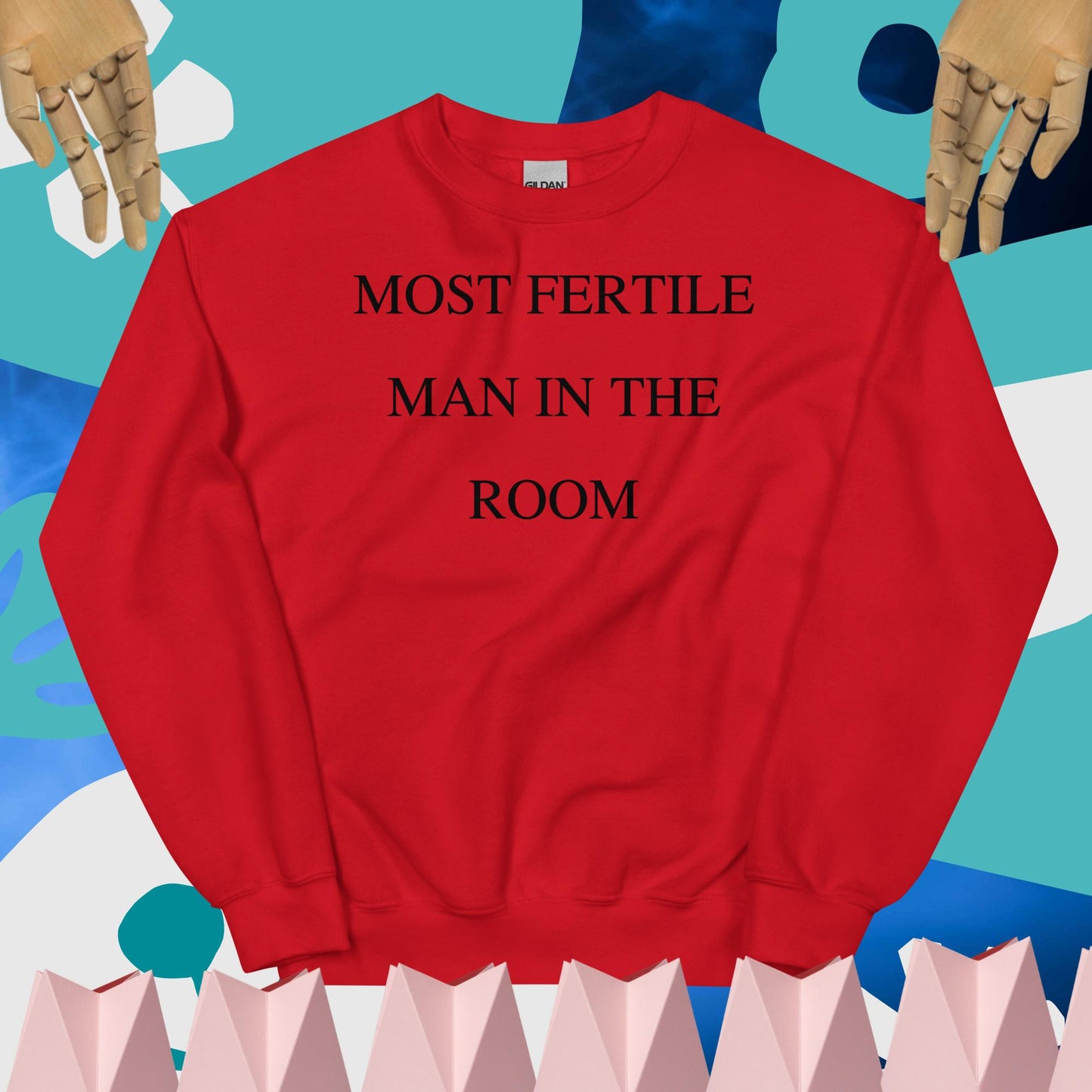 Fertile Man Sweatshirt Black