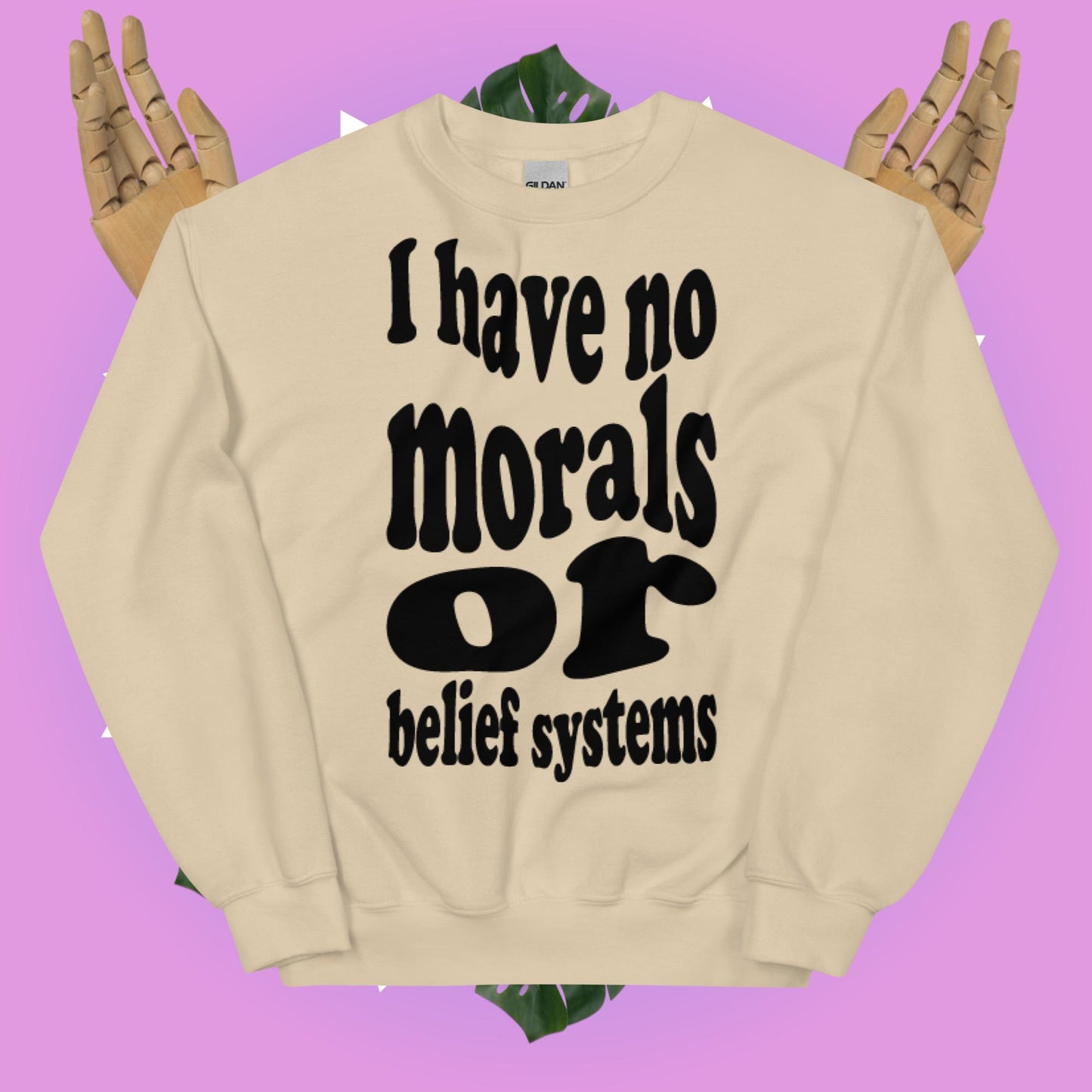 Morally Bankrupt Sweatshirt Black