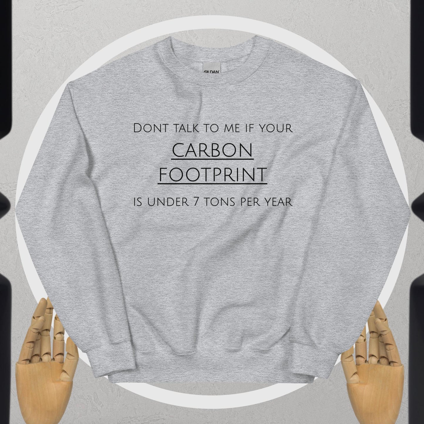 7 Tons Sweatshirt Black