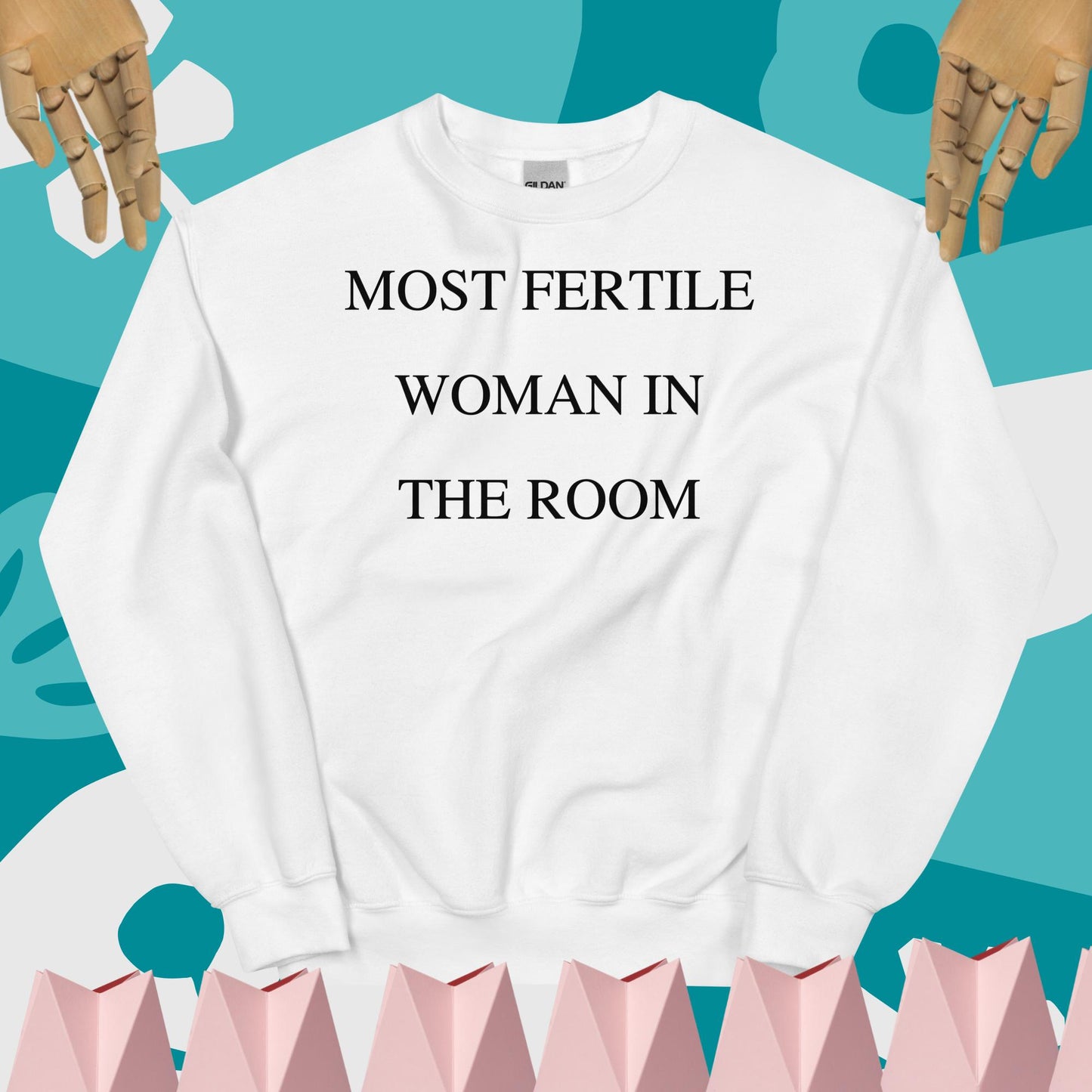 Fertile Woman Sweatshirt Black