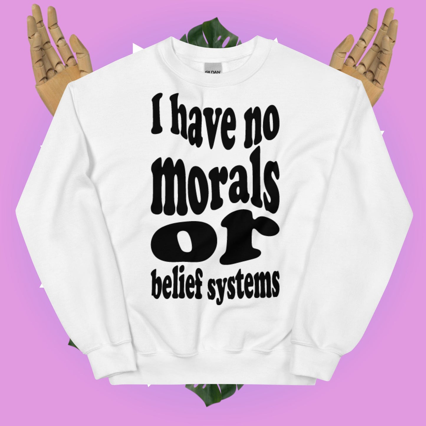 Morally Bankrupt Sweatshirt Black