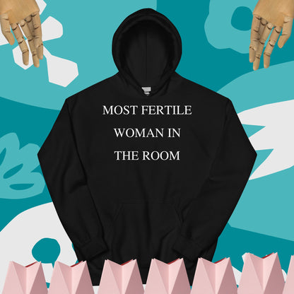 Fertile Woman Hoodie White