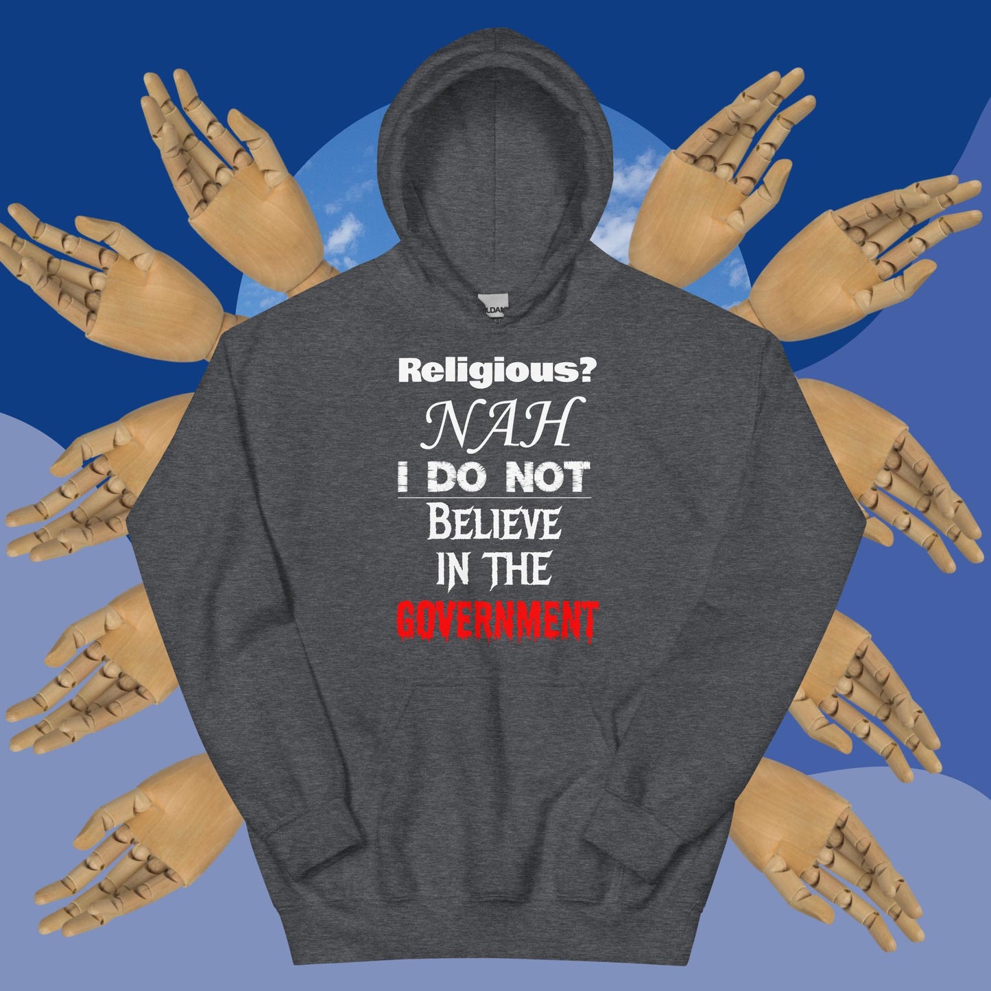 Not Religious Hoodie White