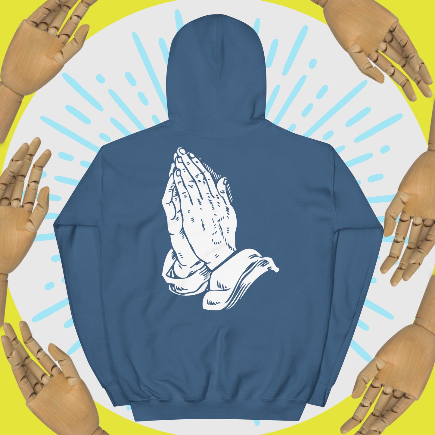 Gods Choir Hoodie White