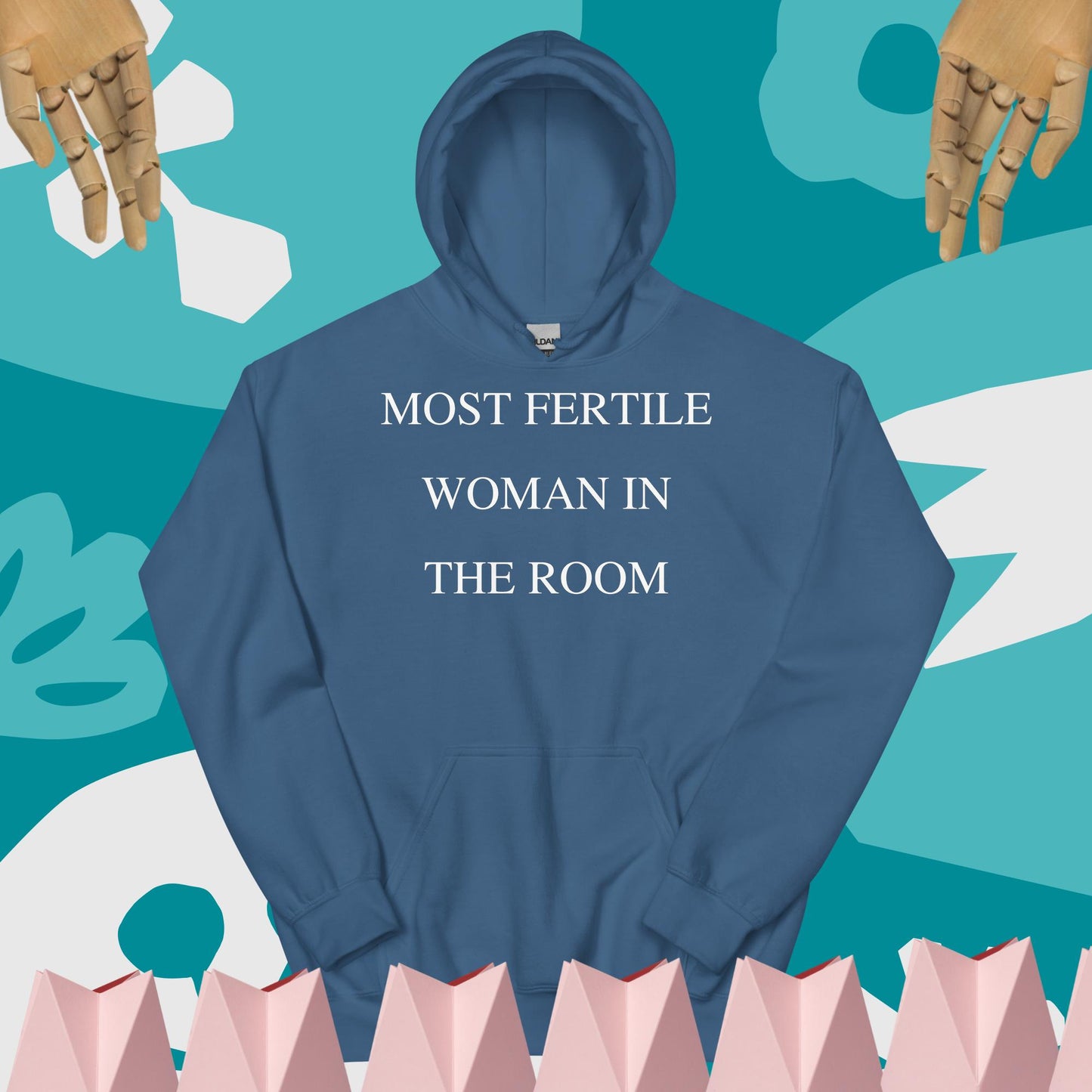 Fertile Woman Hoodie White