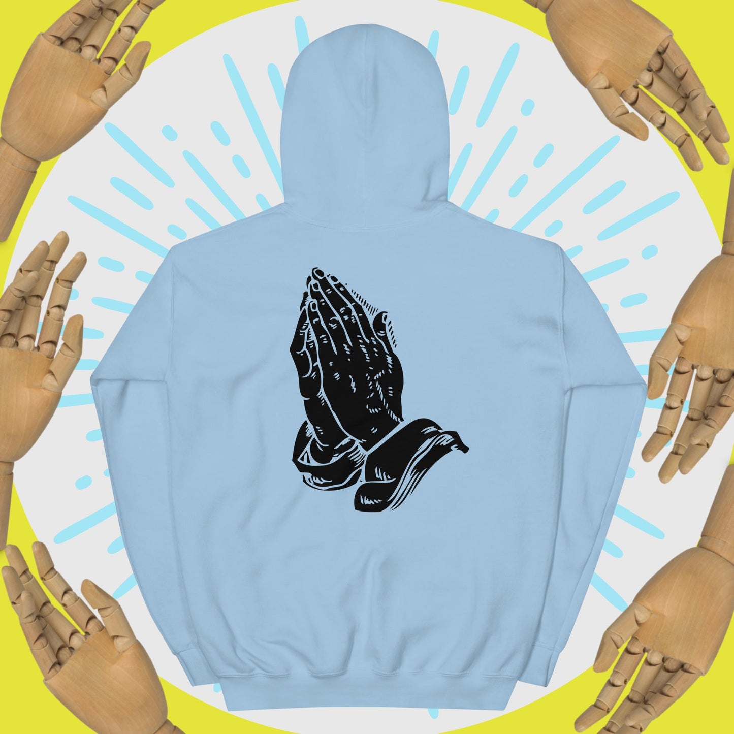 Gods Choir Hoodie Black