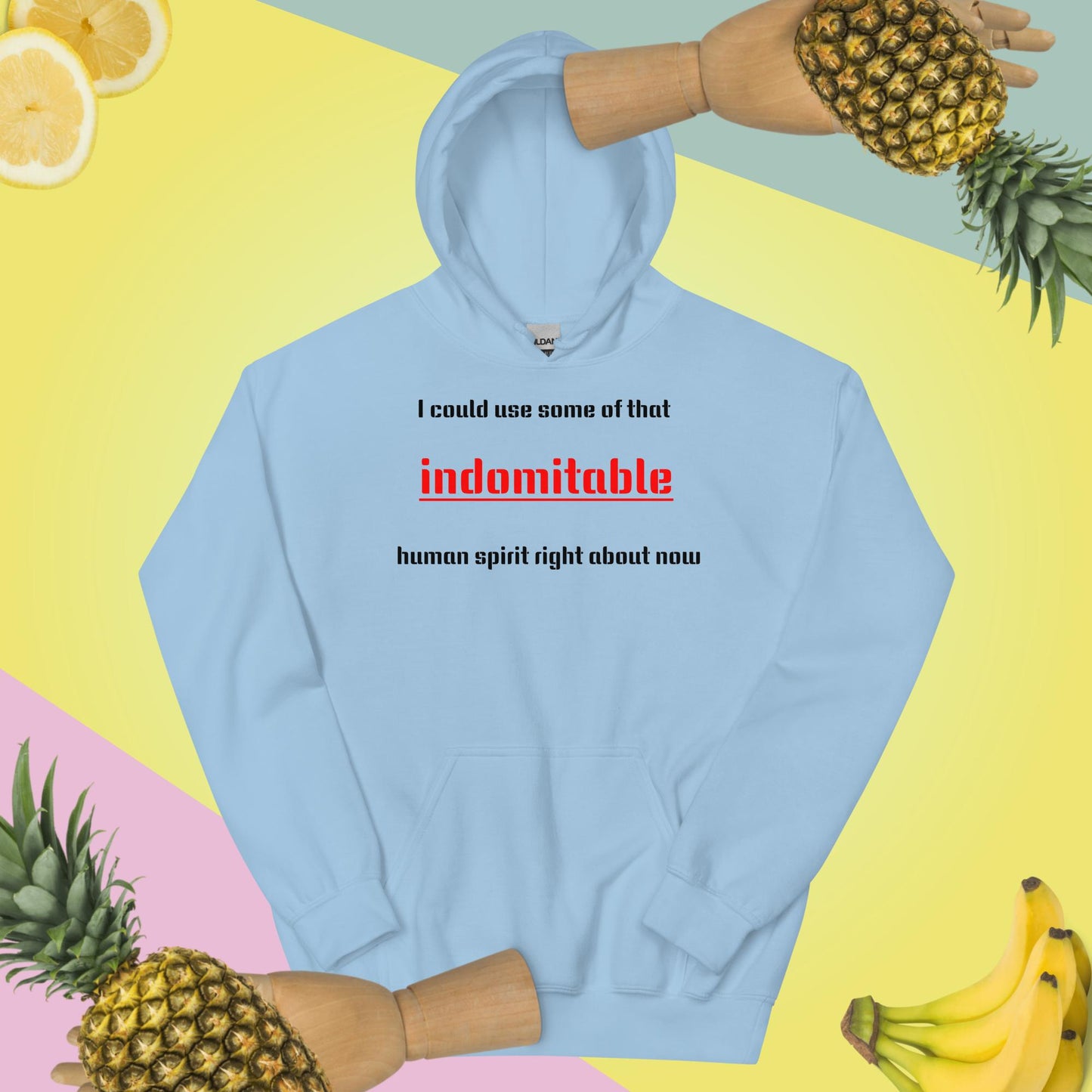 Indomitable Hoodie Black