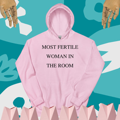 Fertile Woman Hoodie Black