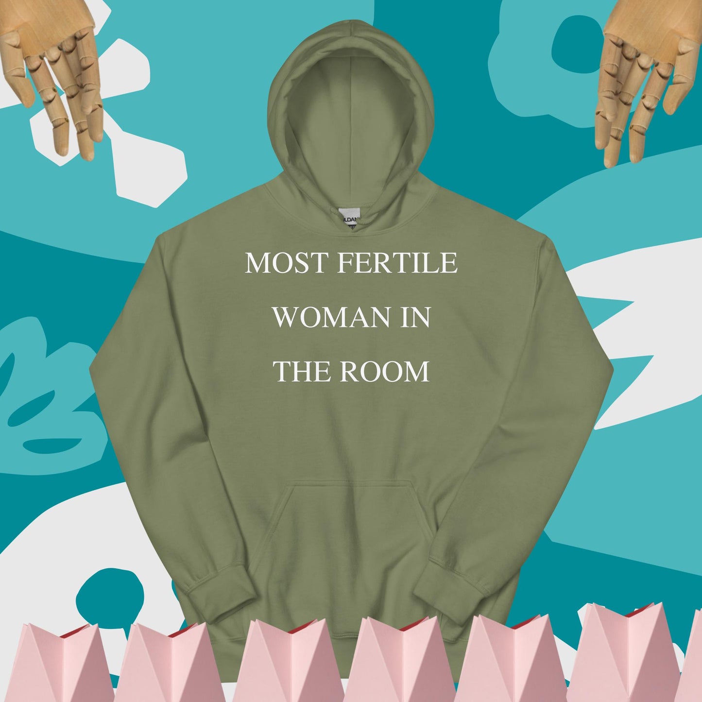 Fertile Woman Hoodie White