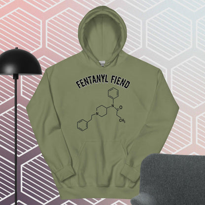 Fentanyl Fiend Hoodie Black