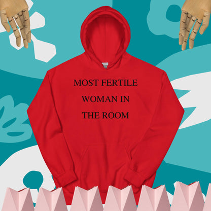 Fertile Woman Hoodie Black