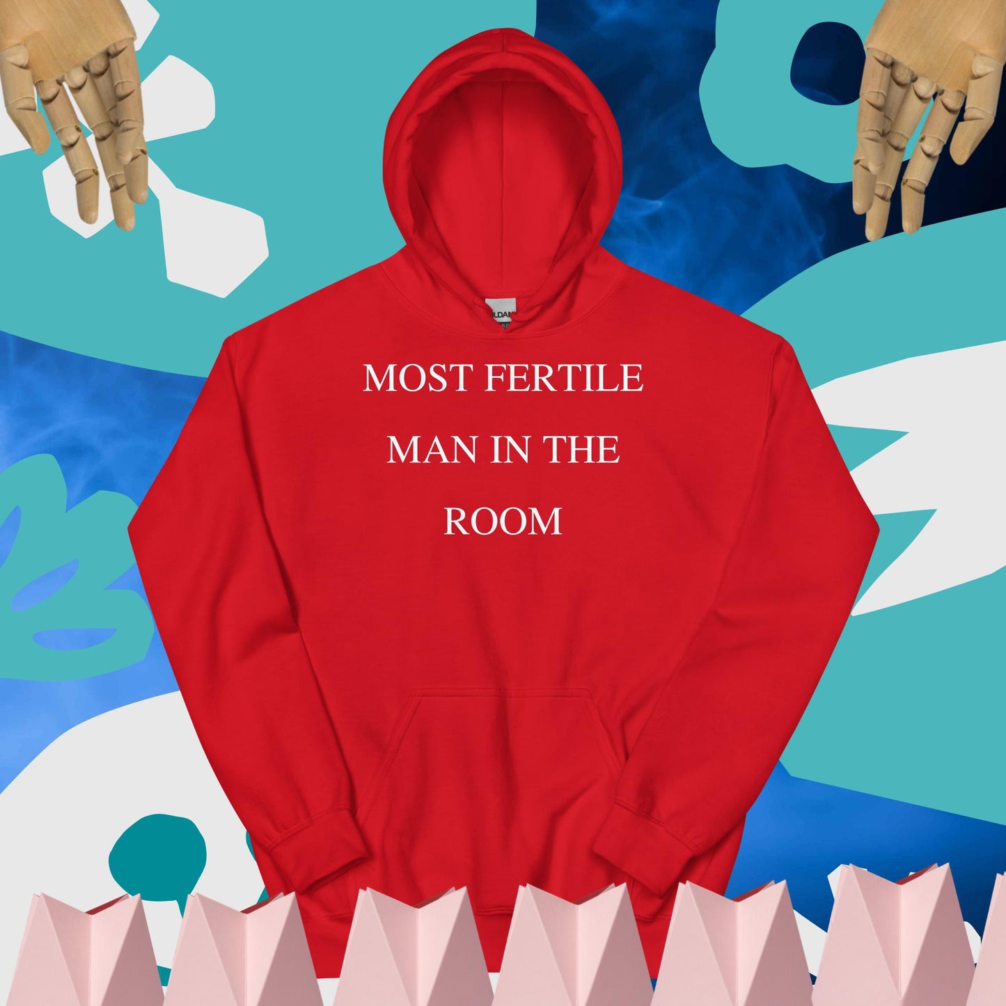 Fertile Man Hoodie White