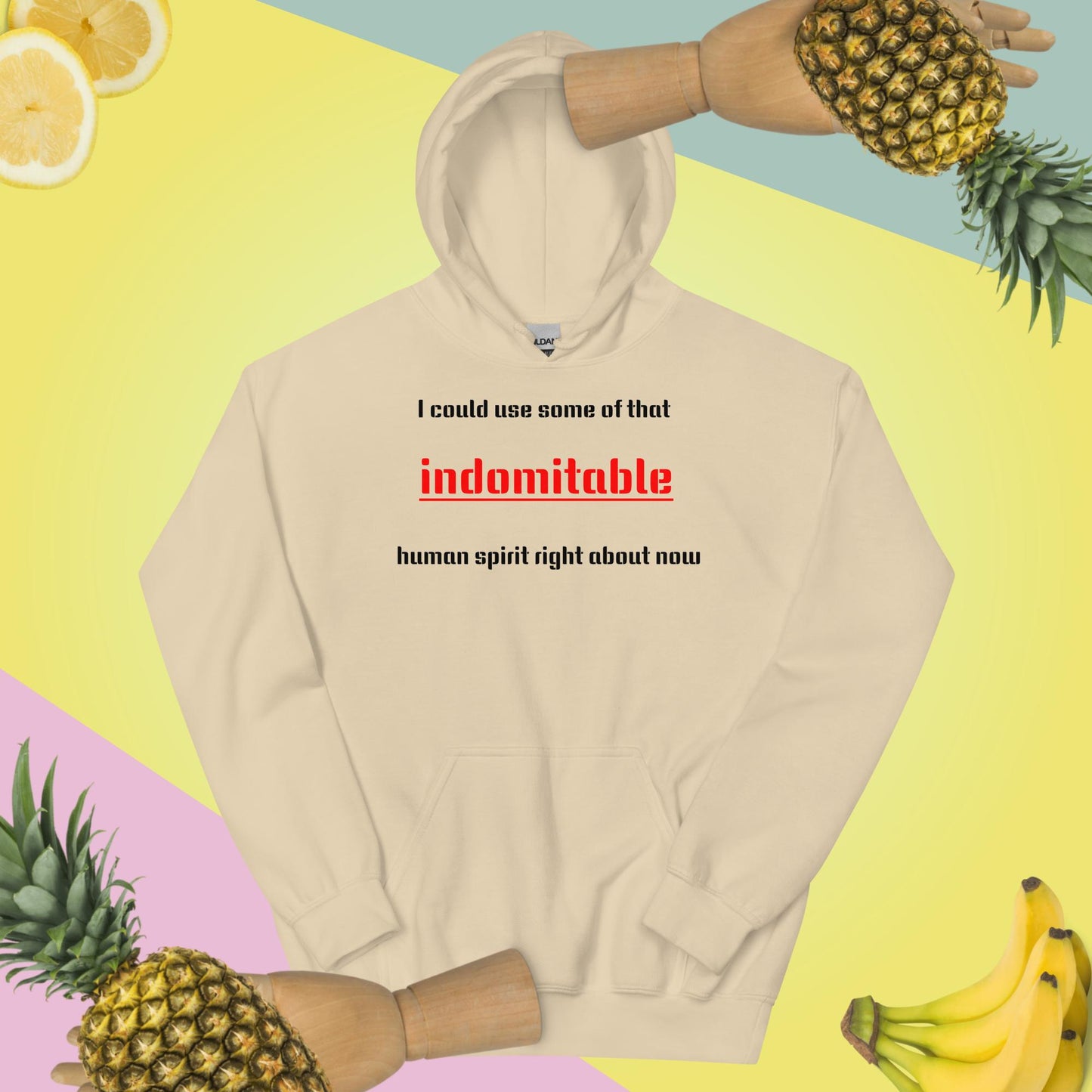 Indomitable Hoodie Black