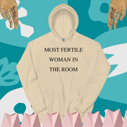 Fertile Woman Hoodie Black