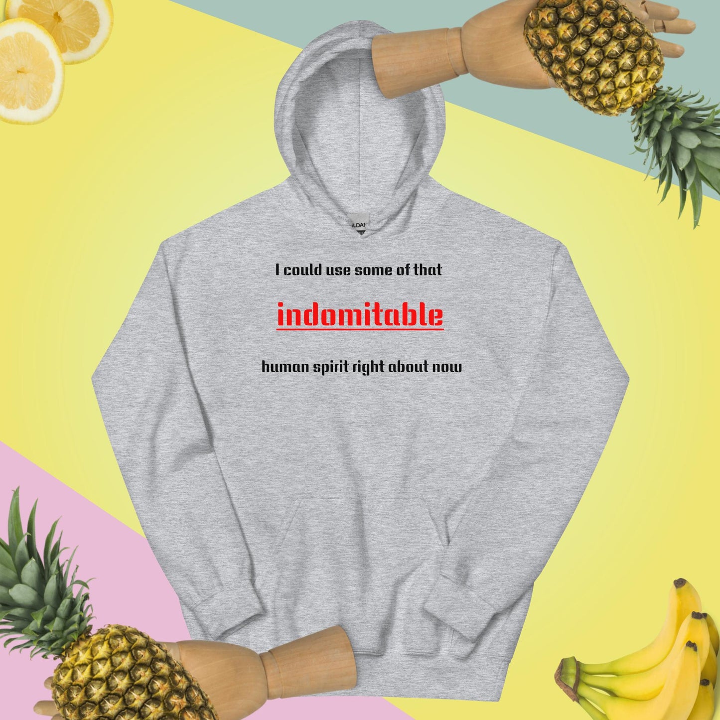 Indomitable Hoodie Black