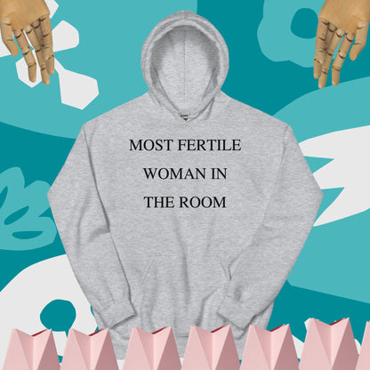 Fertile Woman Hoodie Black