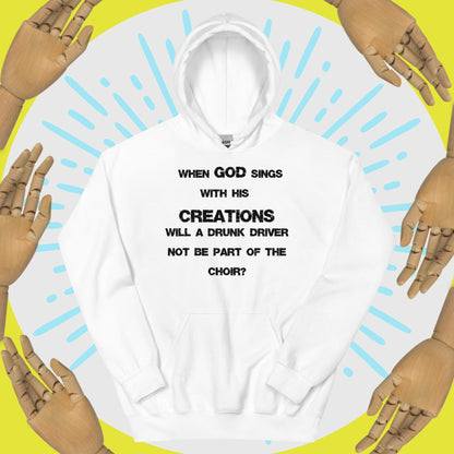 Gods Choir Hoodie Black