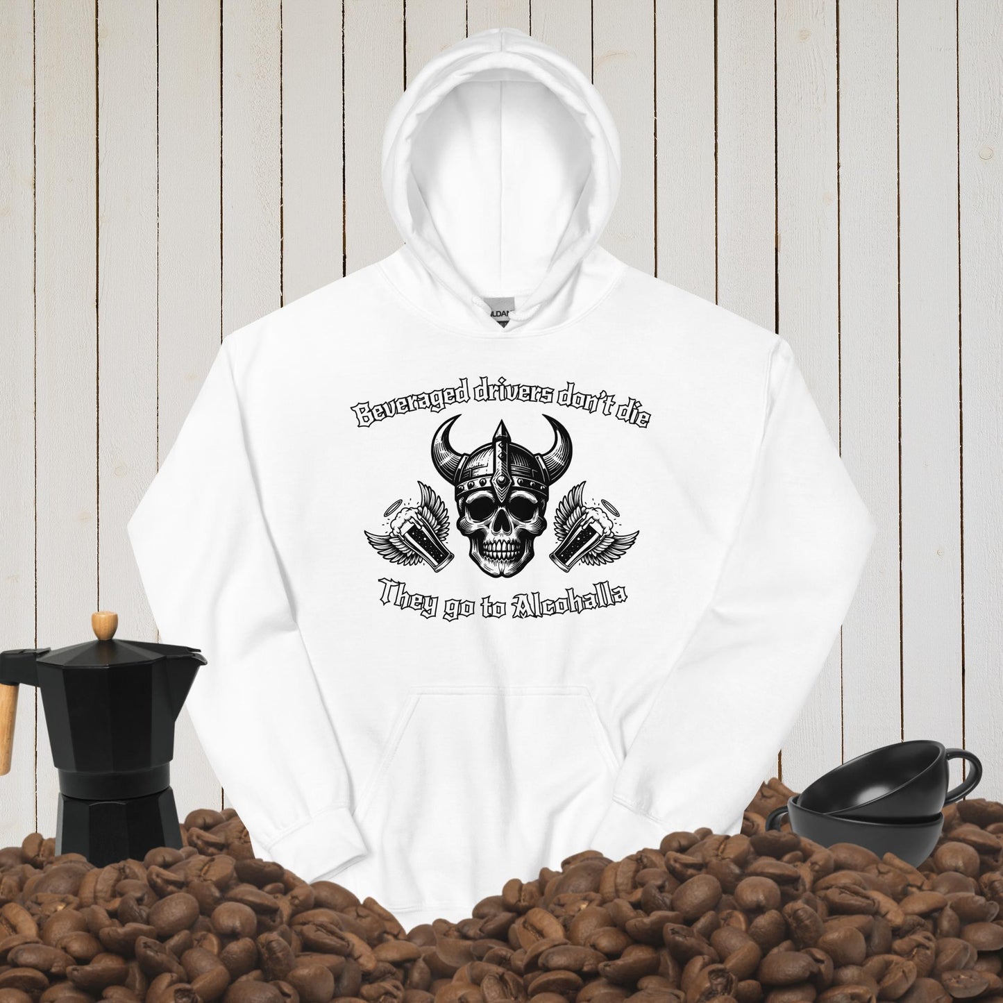 Beveraged Driver Hoodie Black