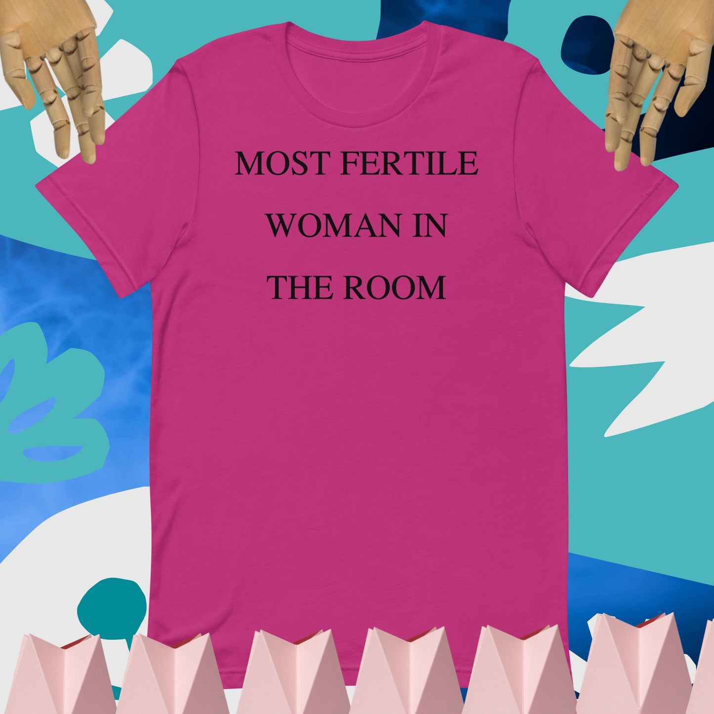 Fertile Woman T-Shirt Black