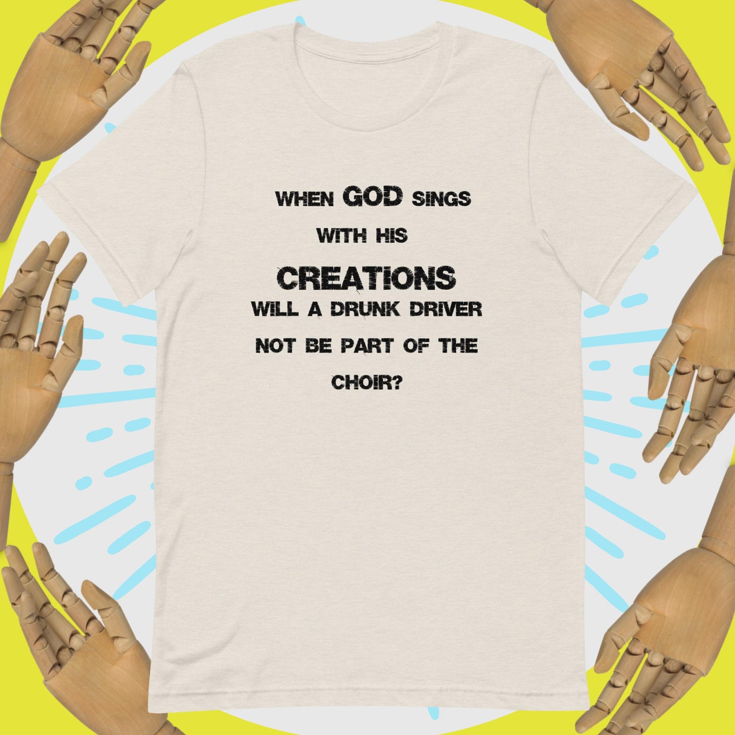 Gods Choir T-Shirt Black