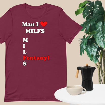 Milf Lover T-shirt White