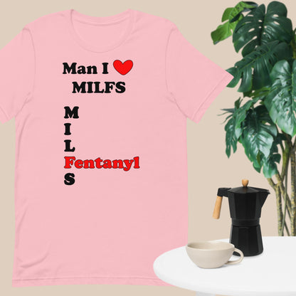 Milf Lover T-shirt Black