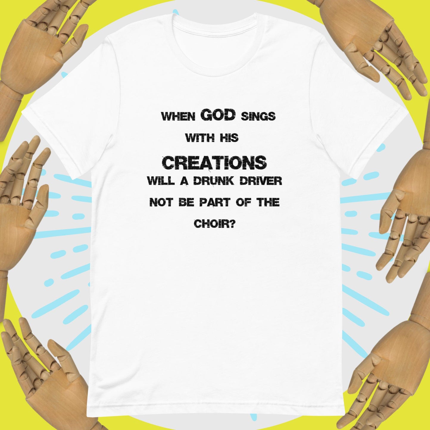 Gods Choir T-Shirt Black