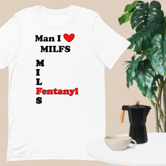 Milf Lover T-shirt Black