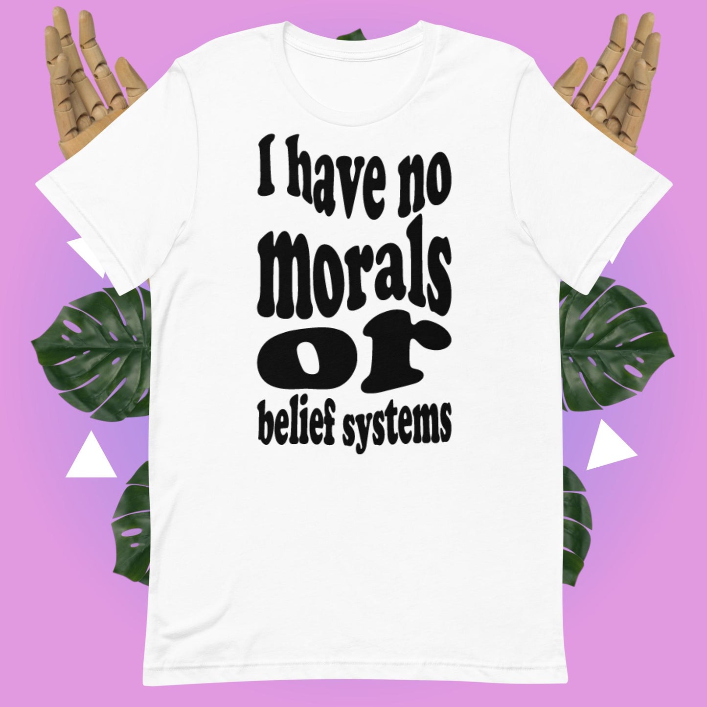 Morally Bankrupt T-Shirt White